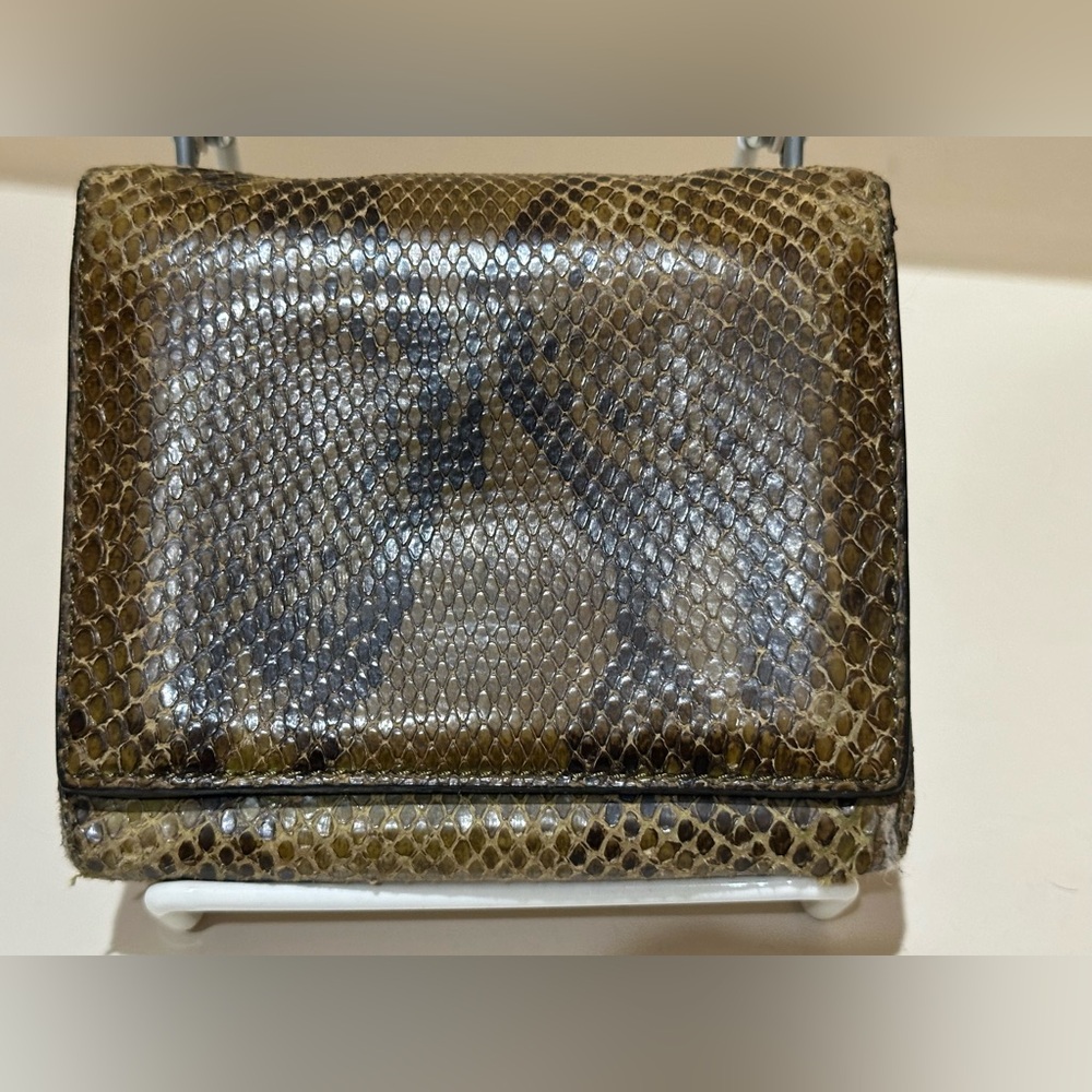 Prada Brown Python Wallet - Picture 2 of 15